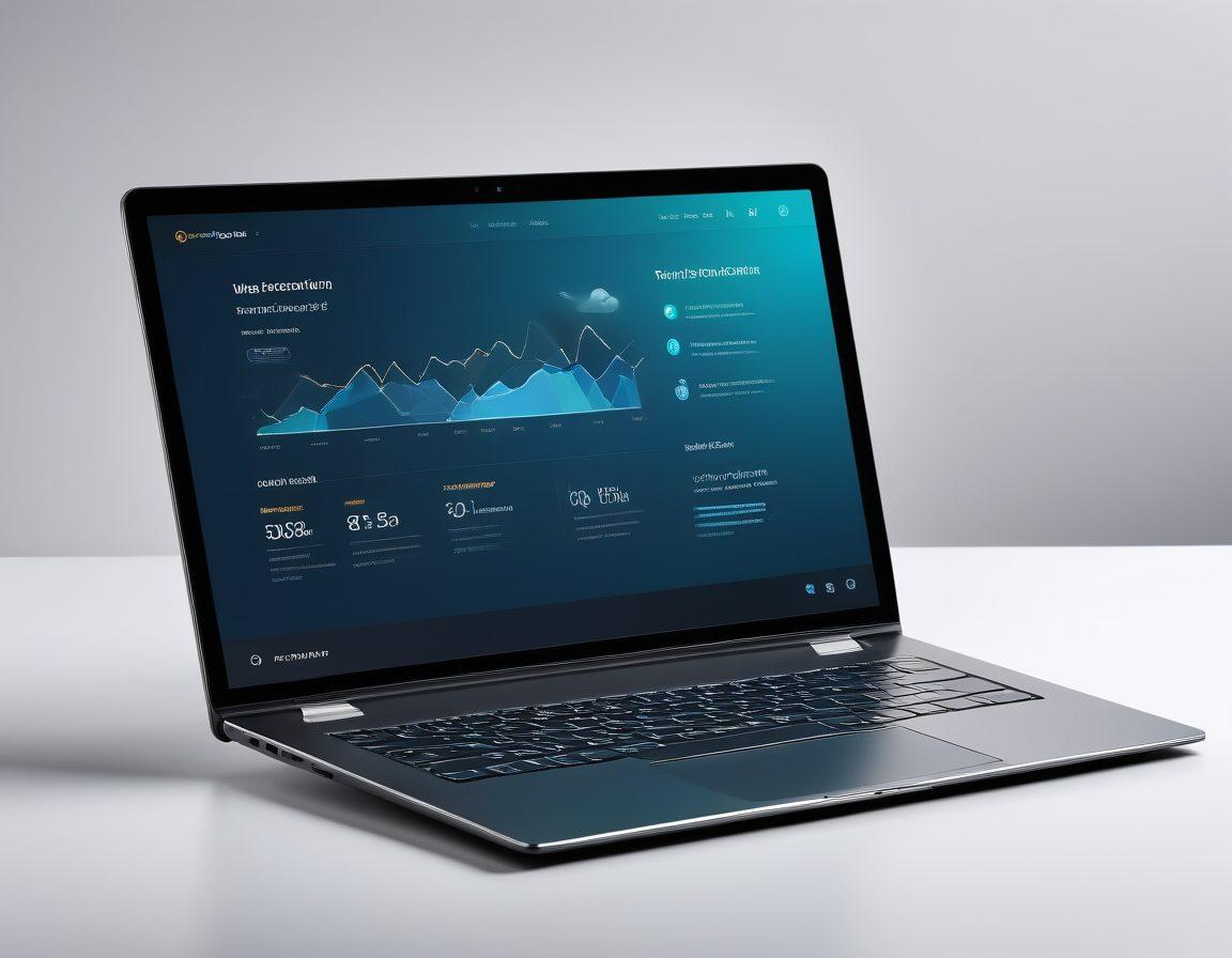 A beautifully designed website interface showing seamless user navigation, highlighted with intuitive design elements, SEO icons like search engines and analytics graphs, and a sophisticated cloud infrastructure in the background. super-realistic. vibrant colors. tech-inspired.